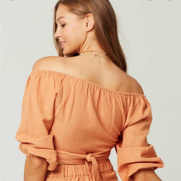 Revolve L*SPACE wrap top - Picture 2 of 4